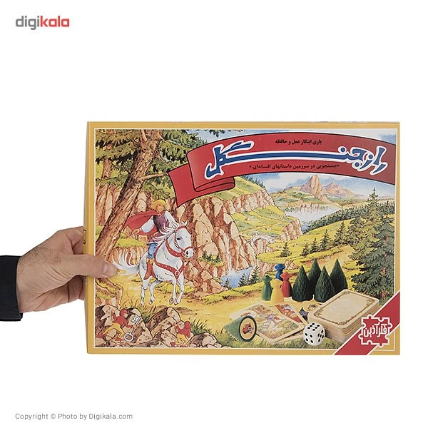 بازی فکری راز جنگل بردگیم مناسب 2 تا 6 نفر، ژانر استراتژی، درجه سختی آسان، مدت زمان کمتر از یک ساعت، شامل کارت مقوایی، مهره پلاستیکی، تاس و صفحه بازی، مناسب کودک و نوجوان
